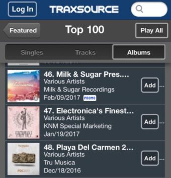 #PDC2017 Compilation hits #48 on Traxsource