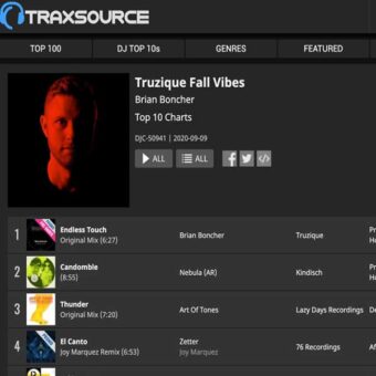 Truzique Fall Vibes – Sep 2020 Traxsource Chart