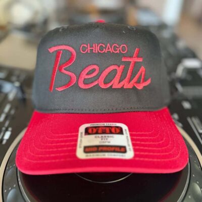 Chi Beat A-Frame Snapback – Red