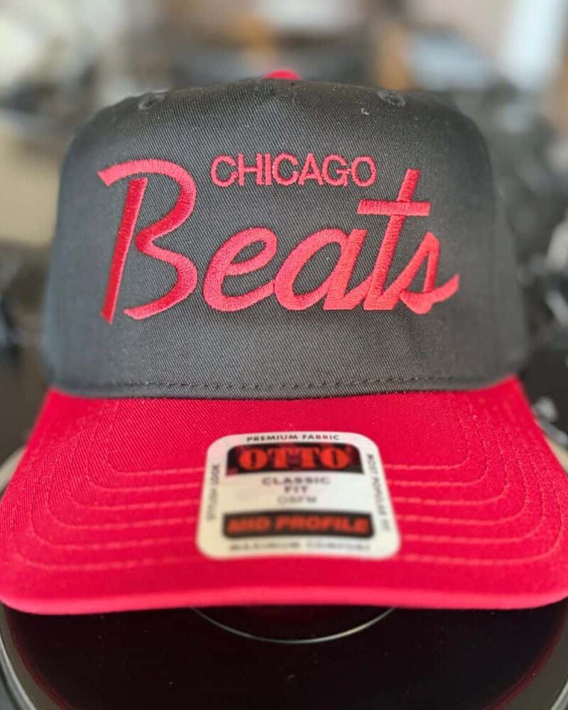 Chi Beat A-Frame Snapback – Red