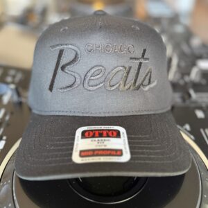 Chi Beat A-Frame Snapback – Black