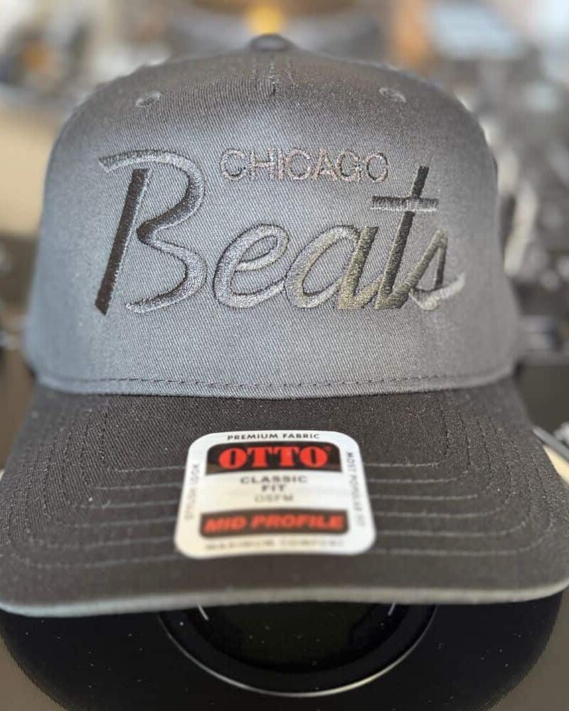 Chi Beat A-Frame Snapback – Black
